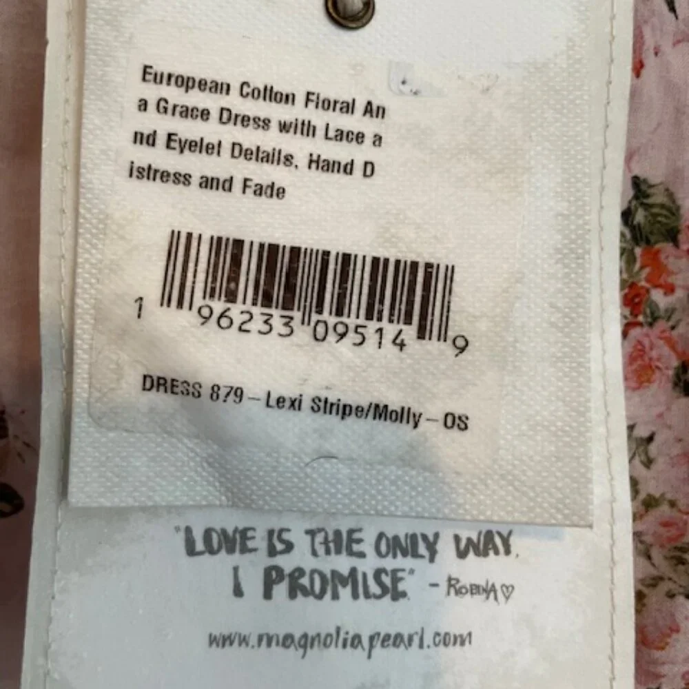 Magnolia Pearl Pink Floral Midi Dress - Picture 13 of 15